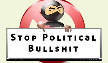 stop political bullshit